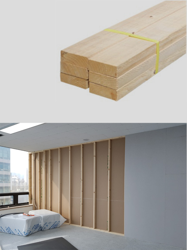 목재 가벽